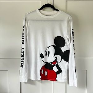 Abercrombie Kids Mickey Mouse Long Sleeve Tee (13/14) | NWOT
